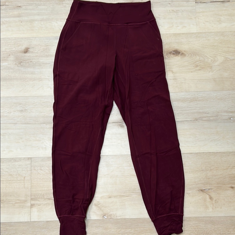 lululemon athletica Burgundy Track Pants